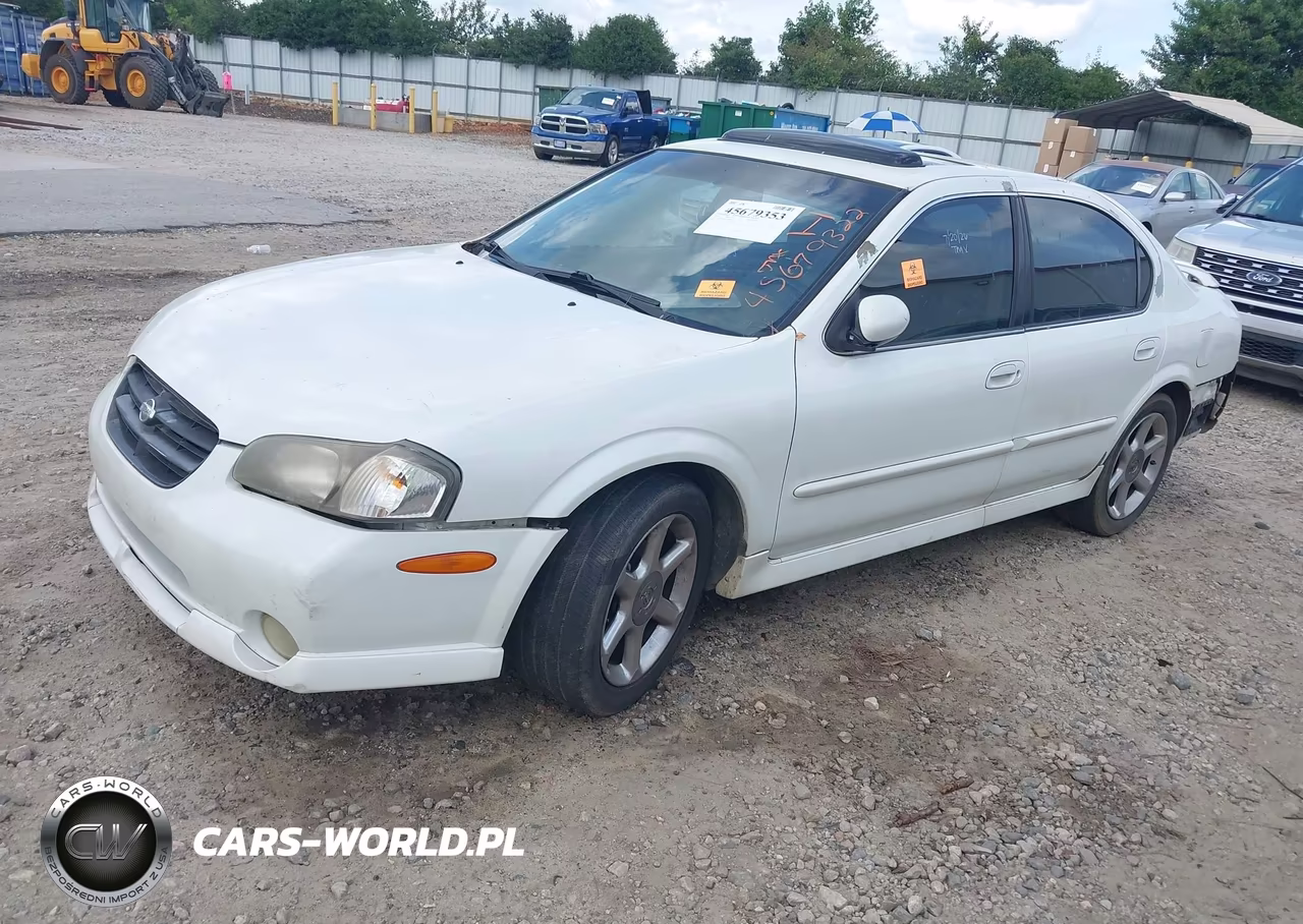2001 Nissan Maxima Se VIN:JN1CA31D01T824063 - 2