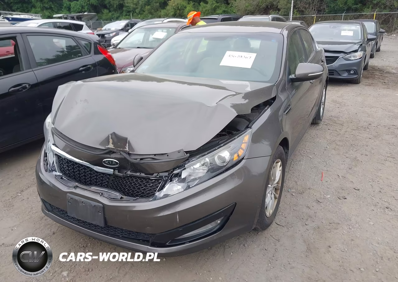 2012 Kia Optima Lx VIN:5XXGM4A75CG085443 - 2