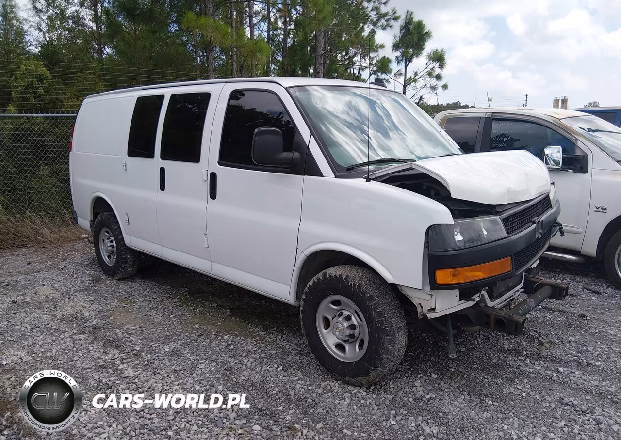 2021 Chevrolet Express Cargo Rwd 2500 Regular Wheelbase Wt VIN:1GCWGAFP3M1252549 - 1