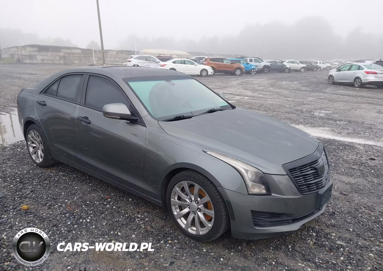 2017 Cadillac Ats Luxury VIN:1G6AB5RX2H0141193 - 1