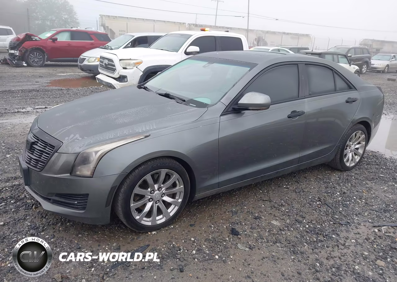 2017 Cadillac Ats Luxury VIN:1G6AB5RX2H0141193 - 2