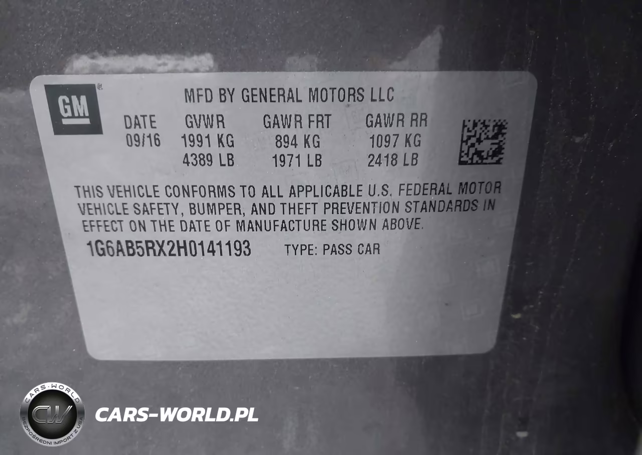 2017 Cadillac Ats Luxury VIN:1G6AB5RX2H0141193 - 9