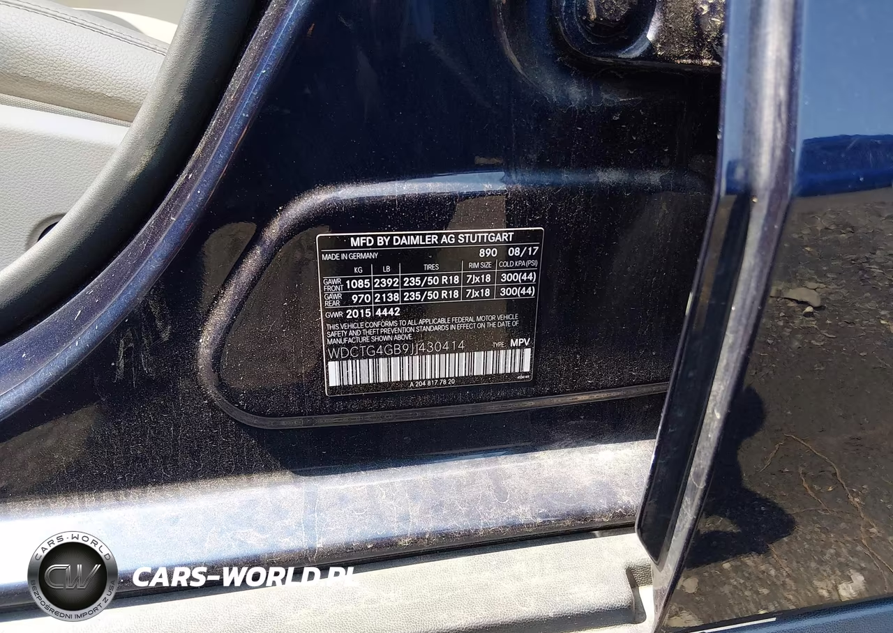 2018 Mercedes-Benz Gla 250 4Matic VIN:WDCTG4GB9JJ430414 - 9