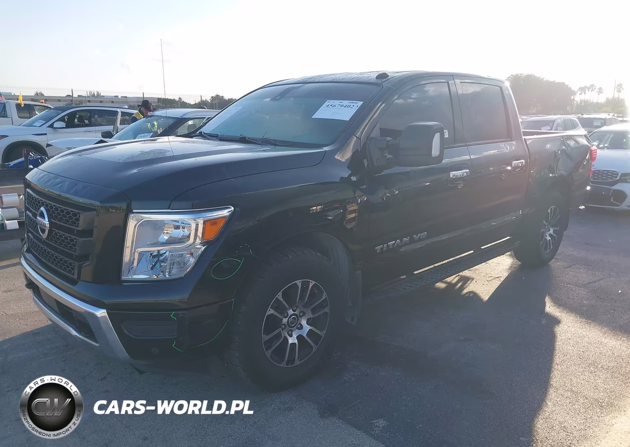 2020 Nissan Titan Sv 4X2 VIN:1N6AA1EF0LN503391 - 2