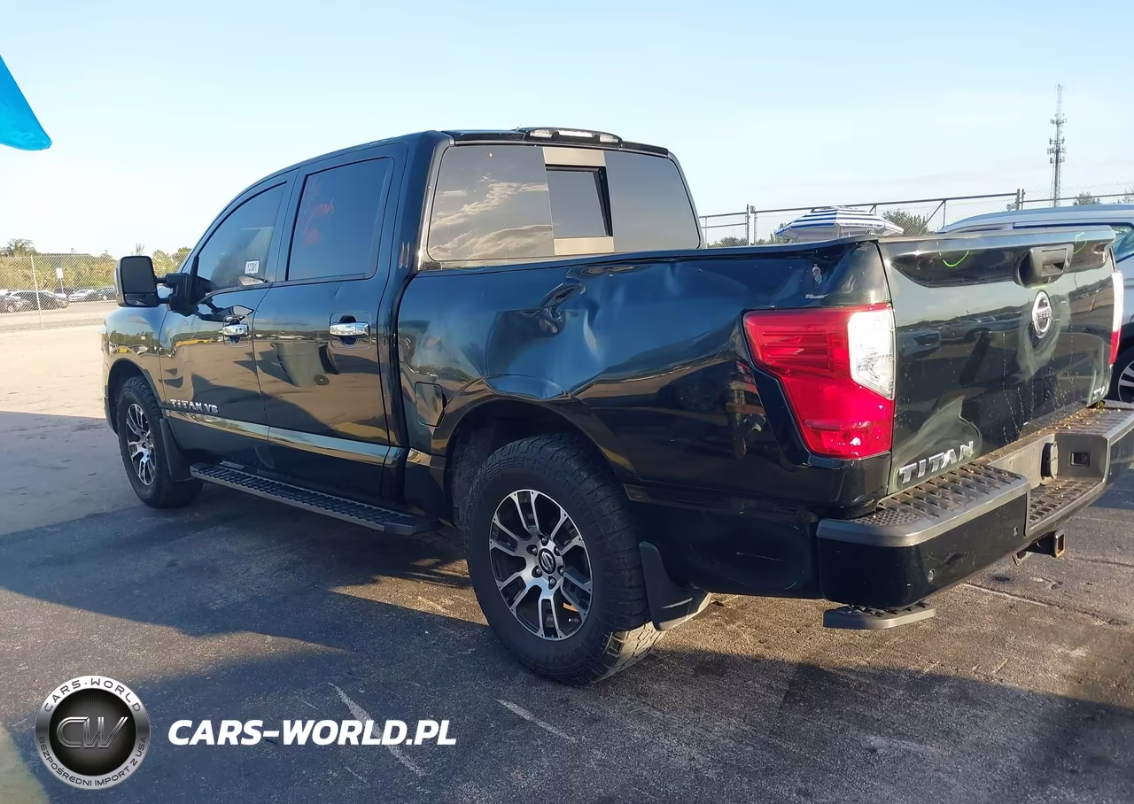 2020 Nissan Titan Sv 4X2 VIN:1N6AA1EF0LN503391 - 3