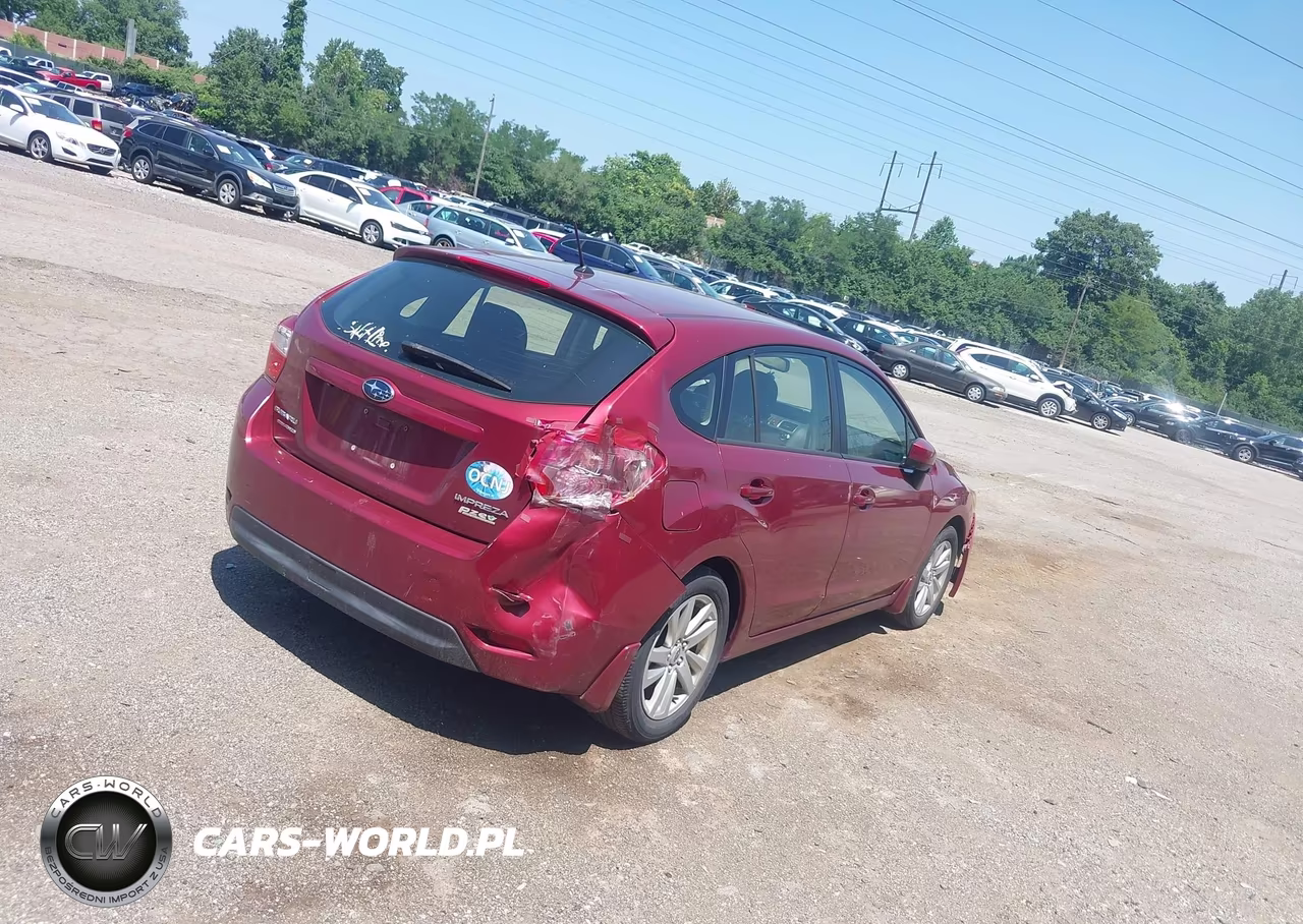 2015 Subaru Impreza 2.0I Premium VIN:JF1GPAC64F8205367 - 4