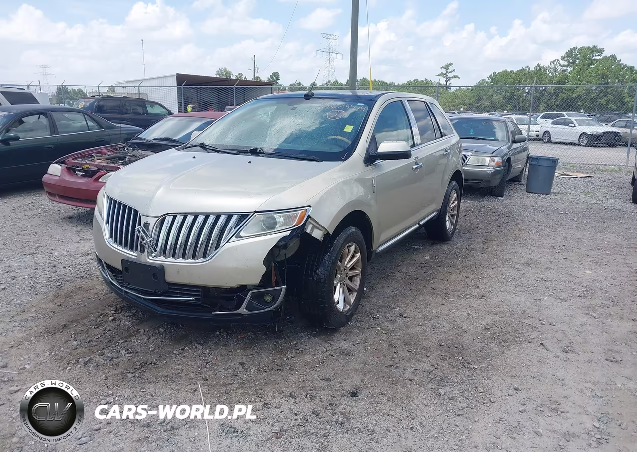 2011 Lincoln Mkx VIN:2LMDJ6JKXBBJ18835 - 2