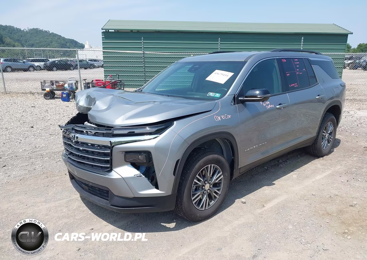 2026 Chevrolet Traverse Awd Lt VIN:1GNEVGKS3TJ160622 - 2