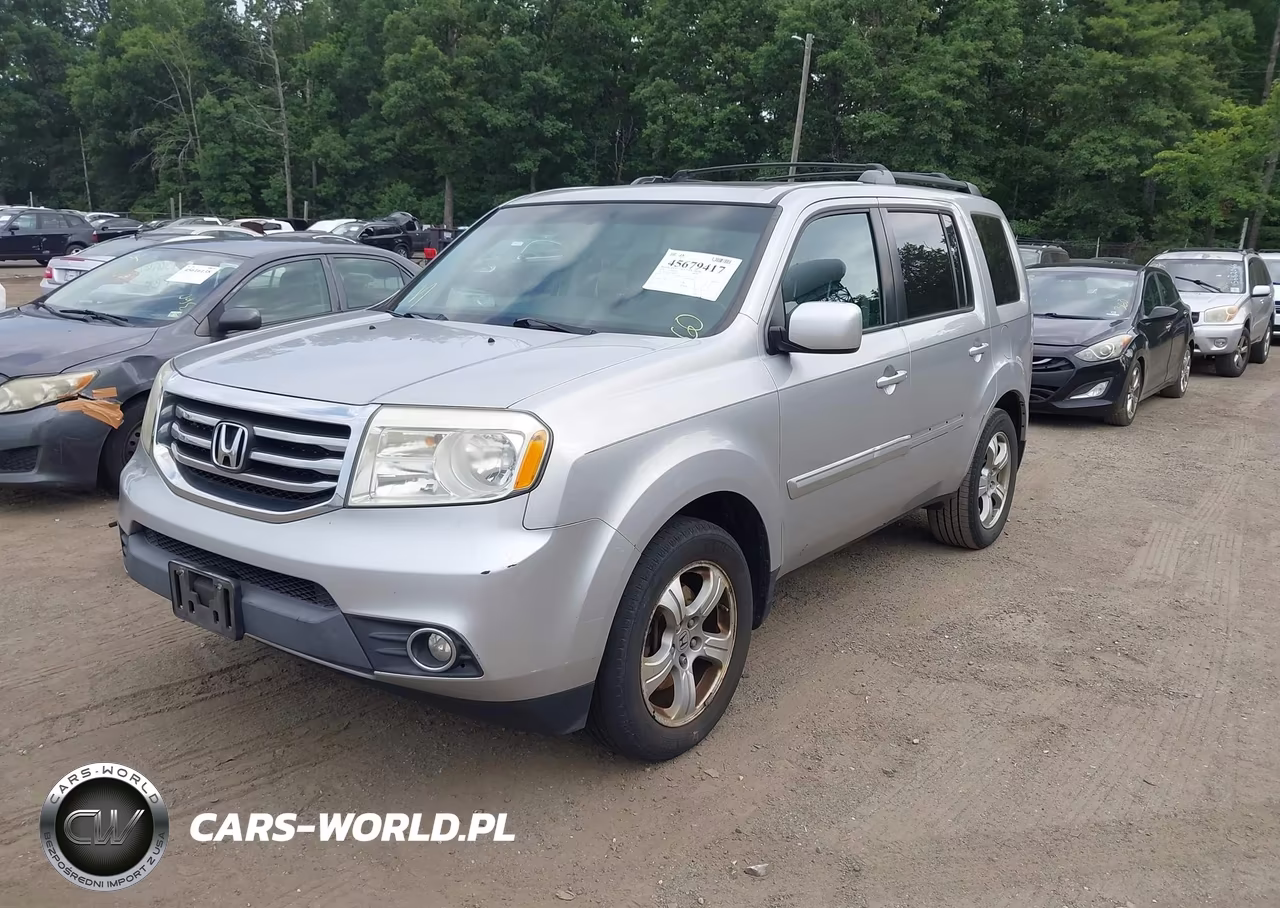 2014 Honda Pilot Ex-L VIN:5FNYF4H7XEB049547 - 2