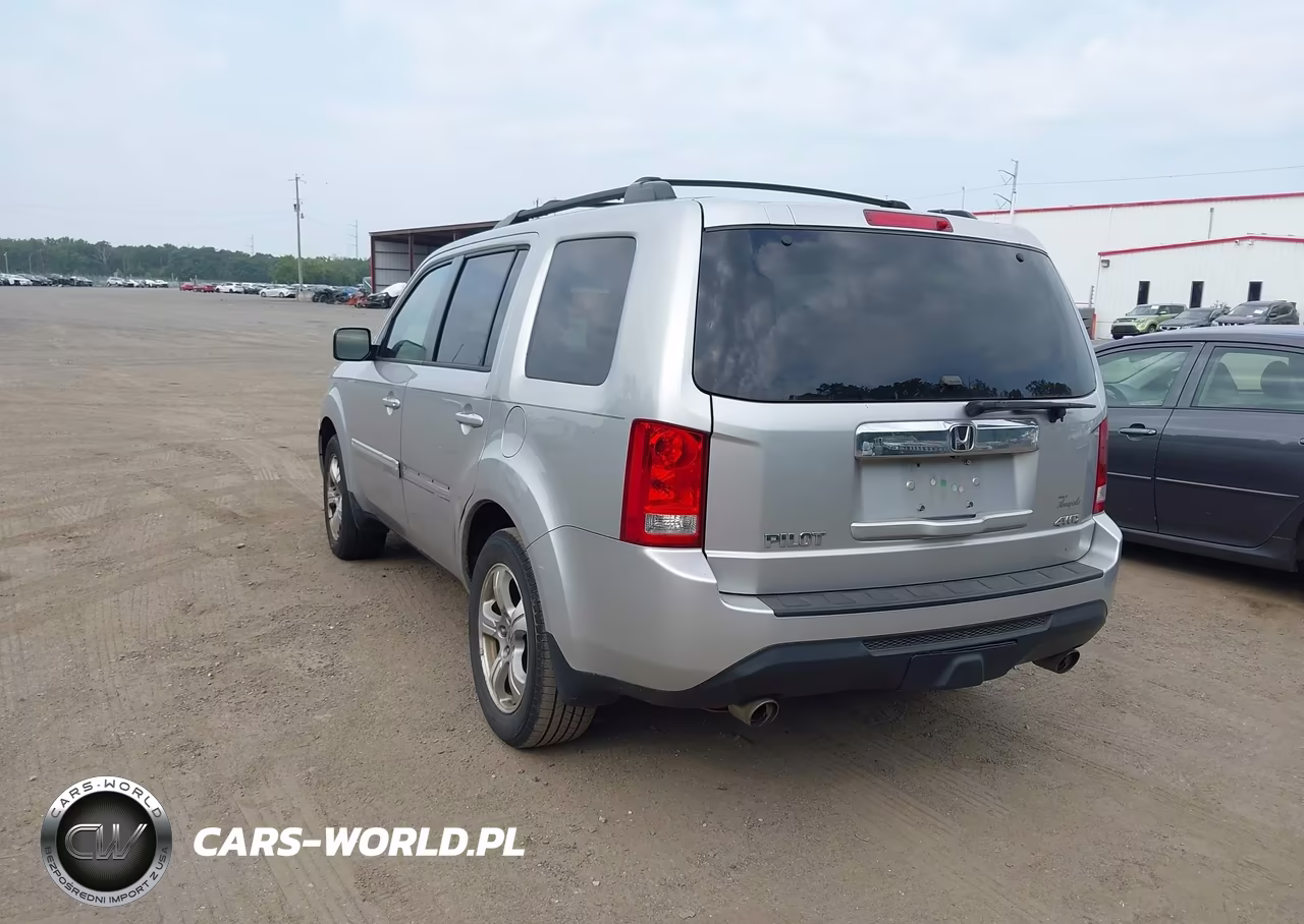 2014 Honda Pilot Ex-L VIN:5FNYF4H7XEB049547 - 3