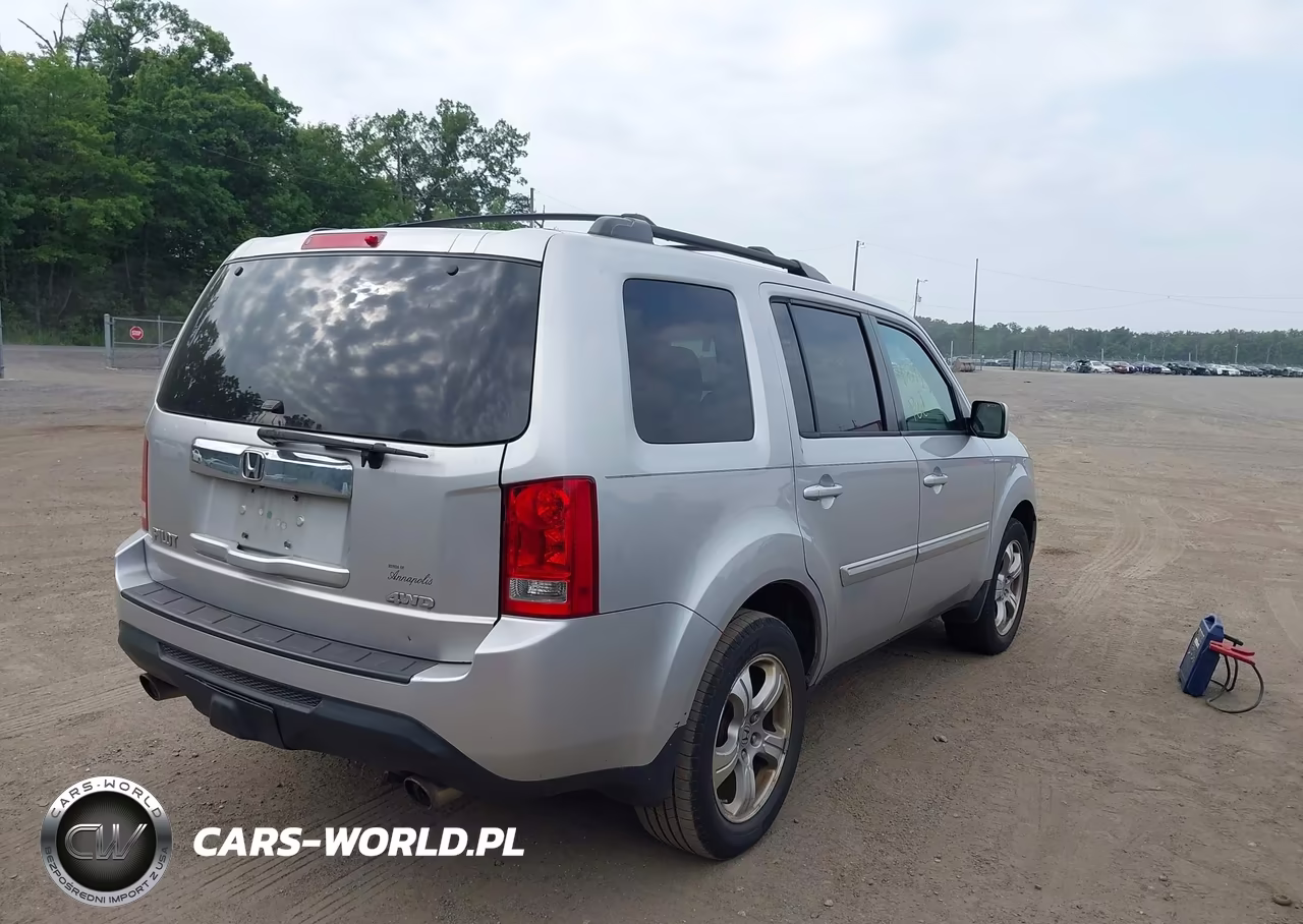 2014 Honda Pilot Ex-L VIN:5FNYF4H7XEB049547 - 4