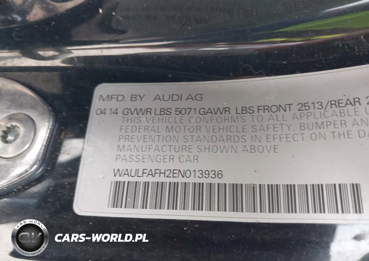 2014 Audi A5 2.0T Premium VIN:WAULFAFH2EN013936 - 9