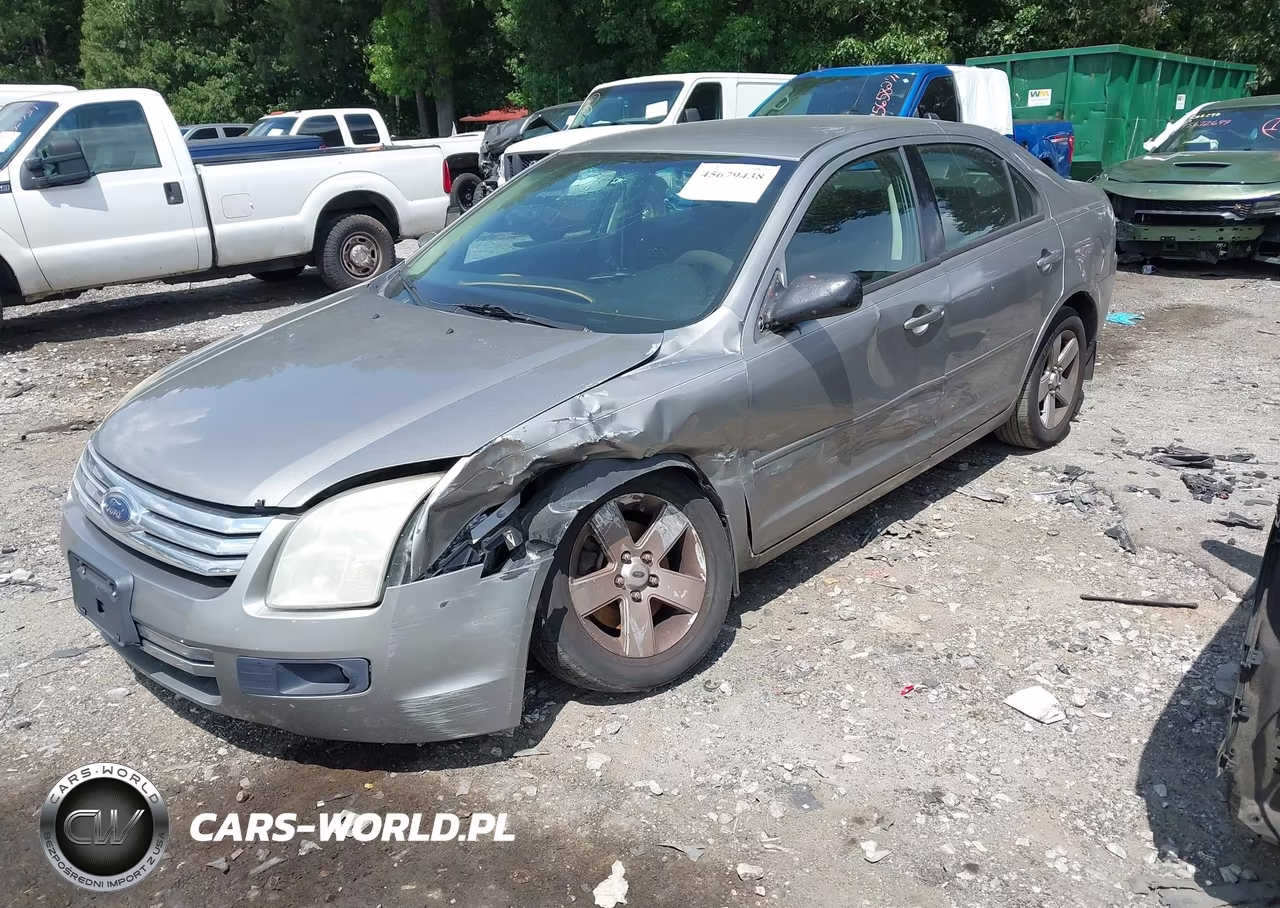 2008 Ford Fusion Se VIN:3FAHP07Z08R223885 - 2