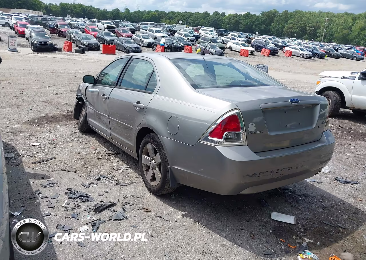 2008 Ford Fusion Se VIN:3FAHP07Z08R223885 - 3