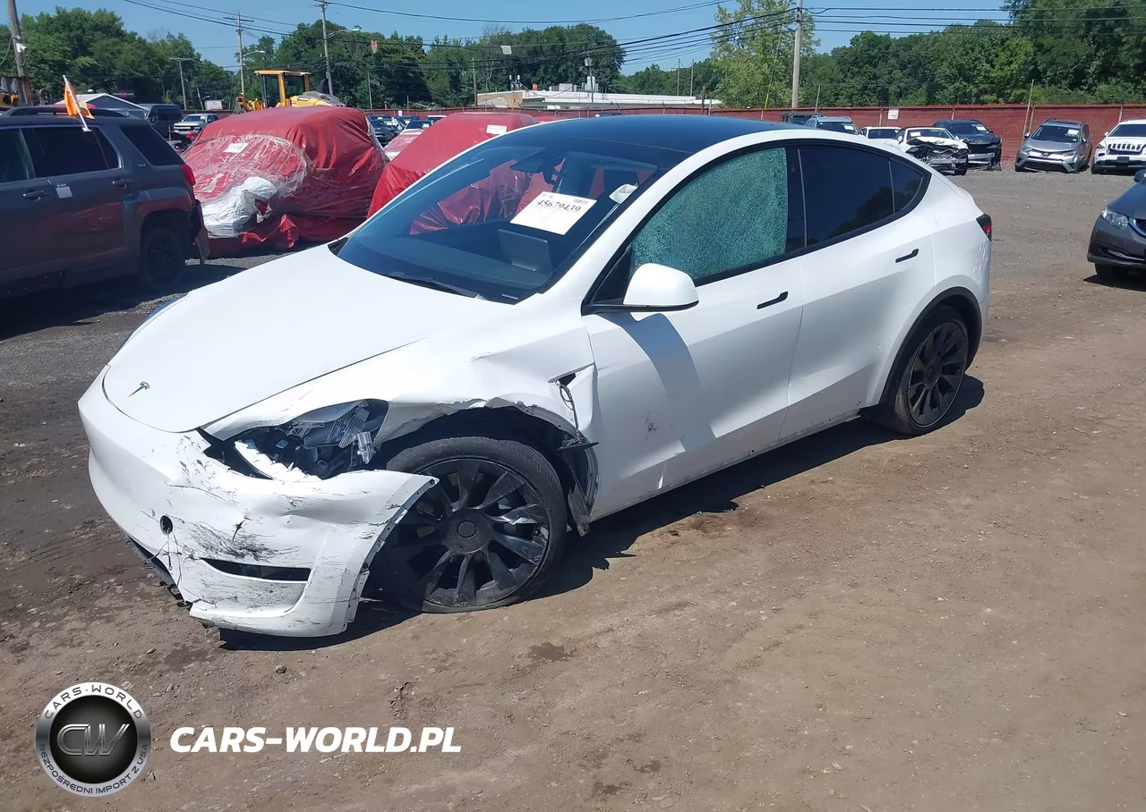 2023 Tesla Model Y Awd-Long Range Dual Motor All-Wheel Drive VIN:7SAYGDEE5PA065500 - 2