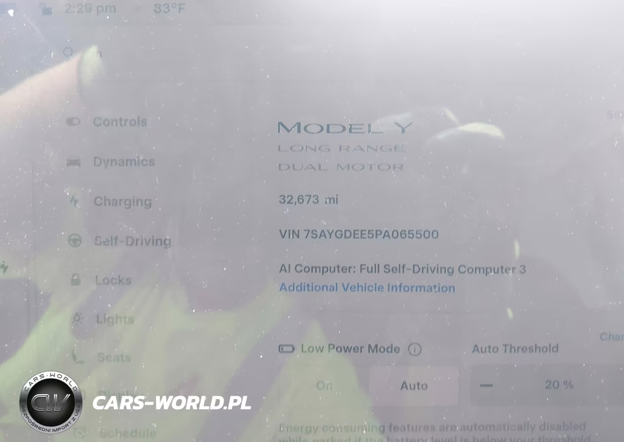2023 Tesla Model Y Awd-Long Range Dual Motor All-Wheel Drive VIN:7SAYGDEE5PA065500 - 7