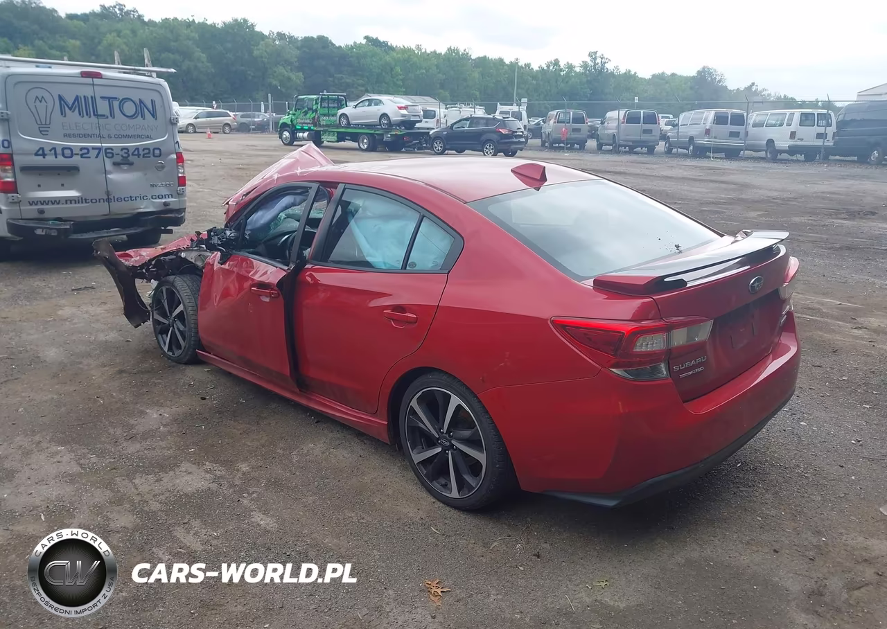 2021 Subaru Impreza Sport VIN:4S3GKAL62M3601574 - 3