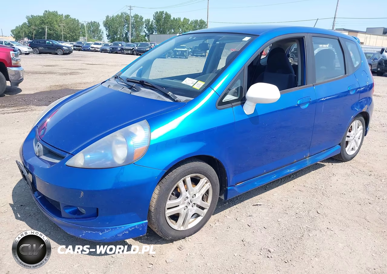 2007 Honda Fit Sport VIN:JHMGD38667S049620 - 2
