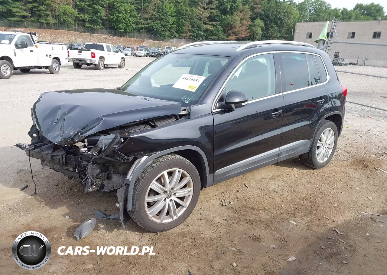 2014 Volkswagen Tiguan Sel VIN:WVGBV3AX9EW562762 - 2