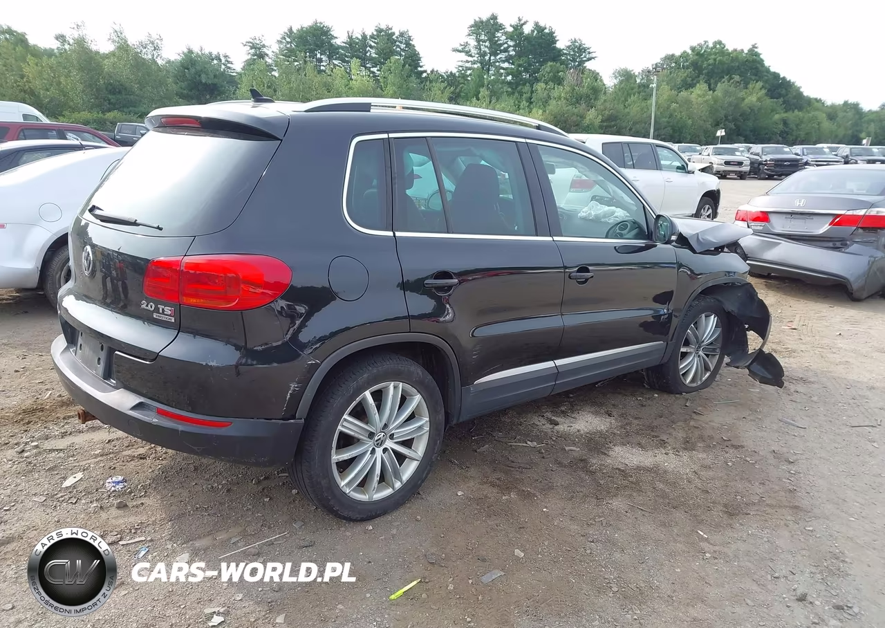 2014 Volkswagen Tiguan Sel VIN:WVGBV3AX9EW562762 - 4