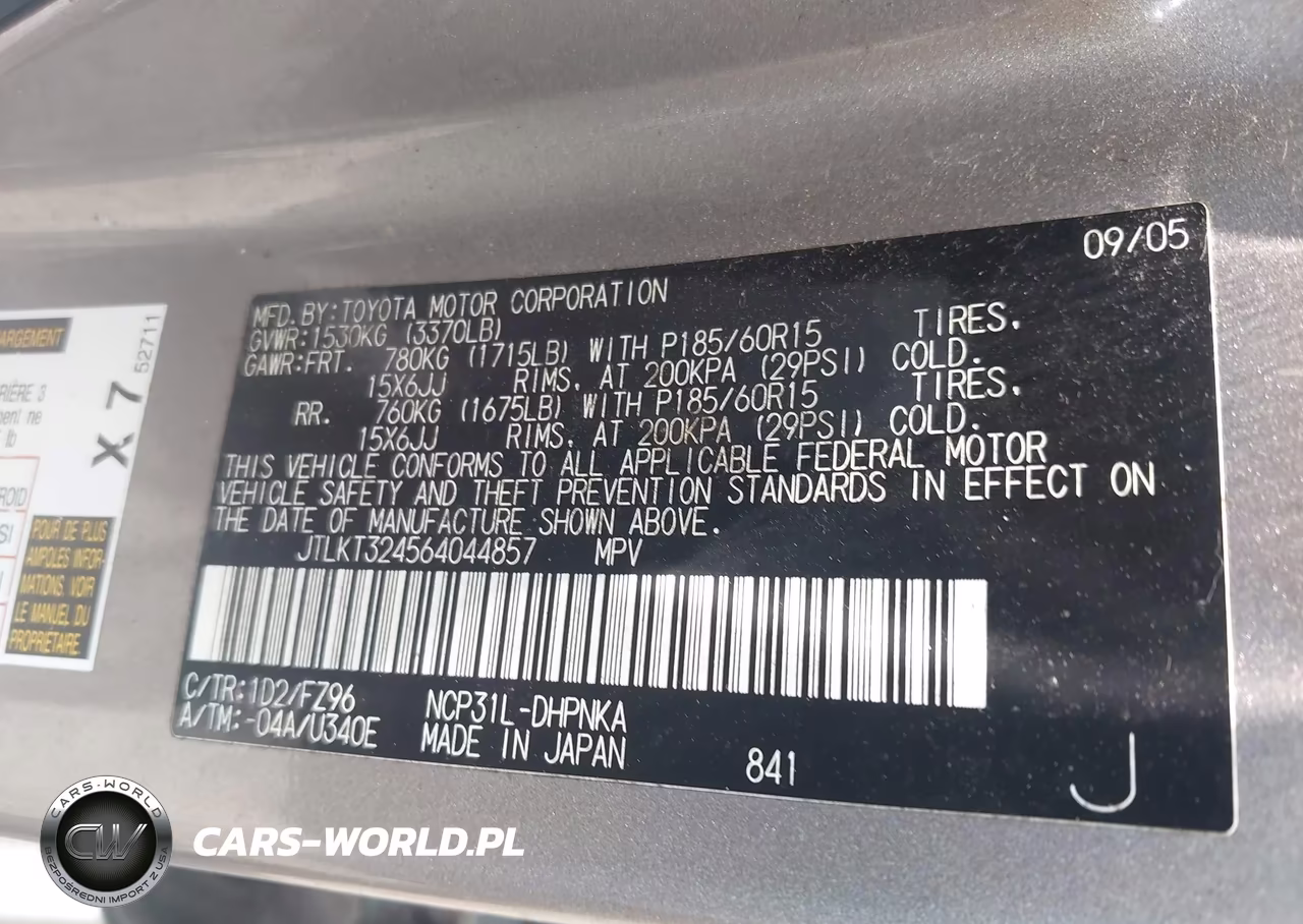 2006 Scion Xb VIN:JTLKT324564044857 - 9