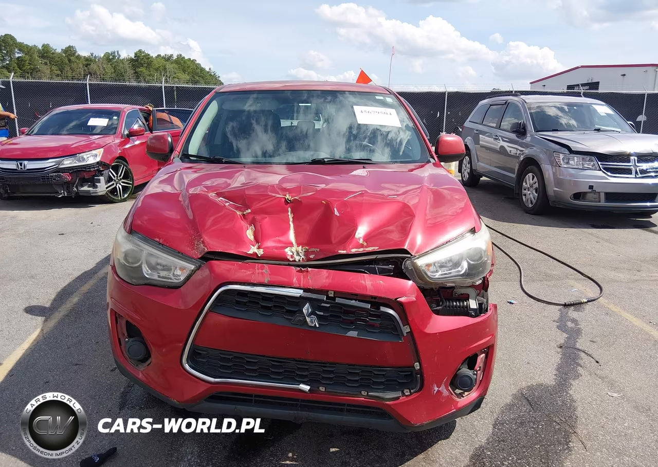 2014 Mitsubishi Outlander Sport Es VIN:4A4AP3AU8EE016534 - 12