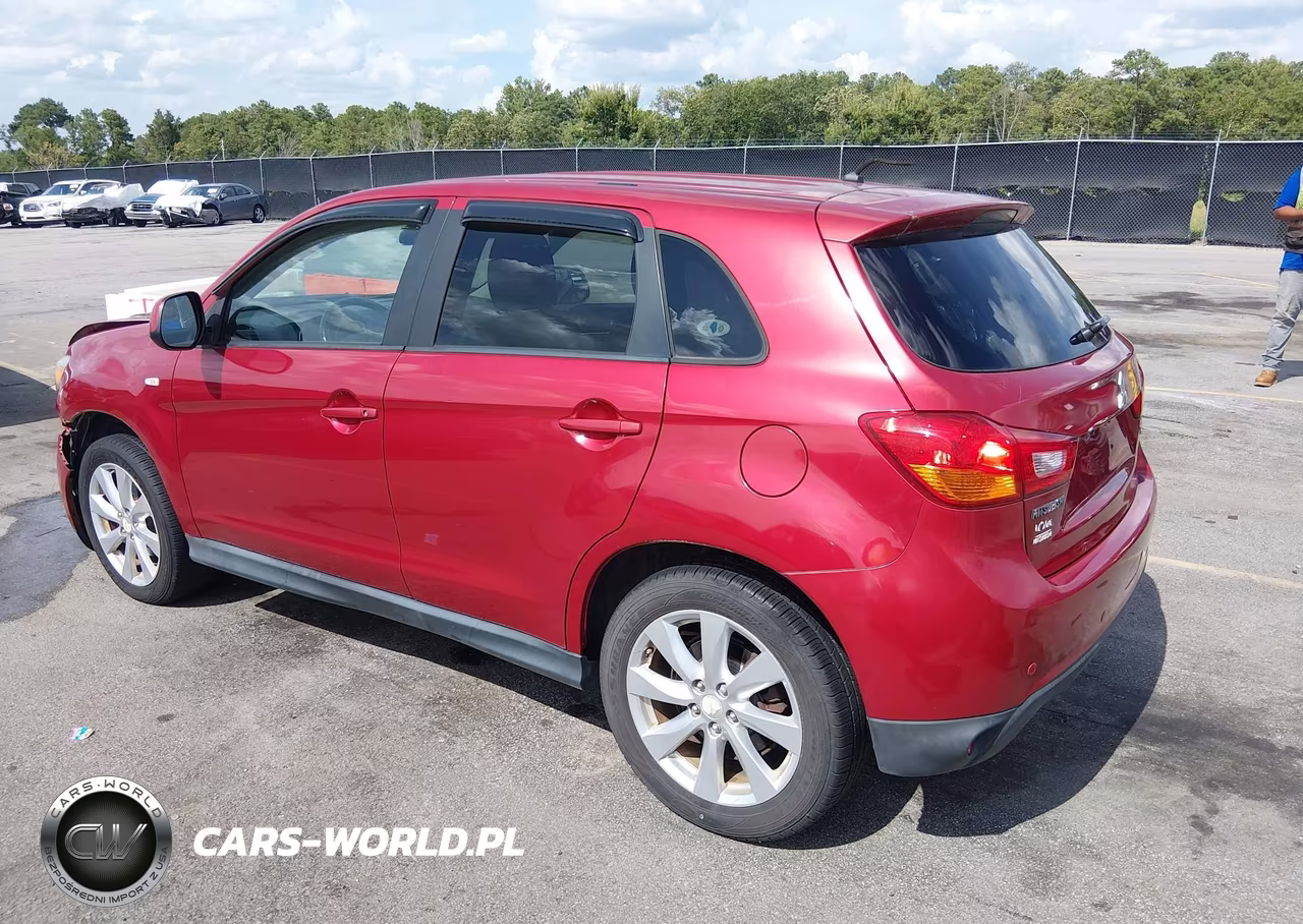 2014 Mitsubishi Outlander Sport Es VIN:4A4AP3AU8EE016534 - 3