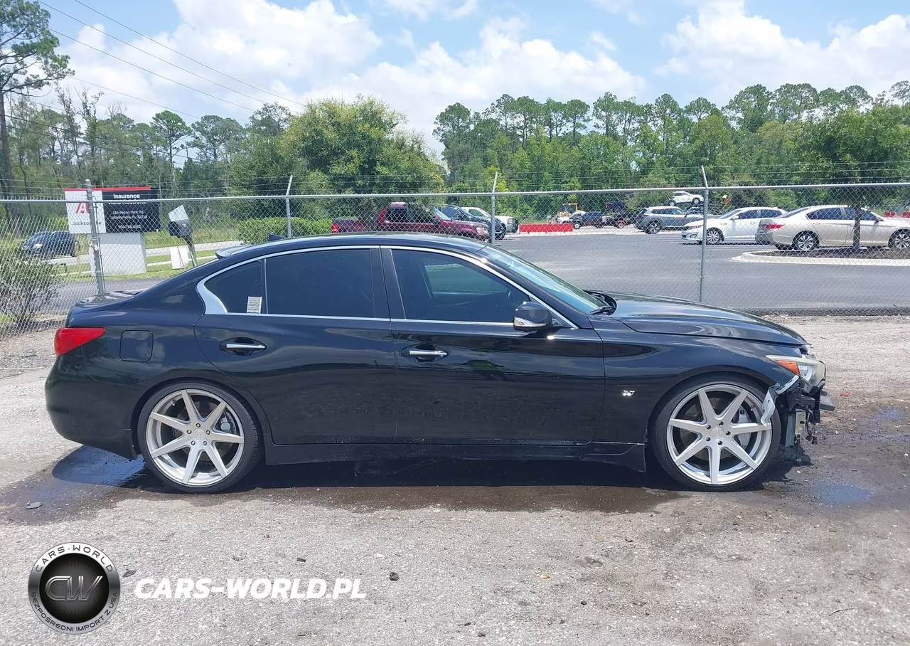 2014 Infiniti Q50 Sport VIN:JN1BV7AP5EM689907 - 14