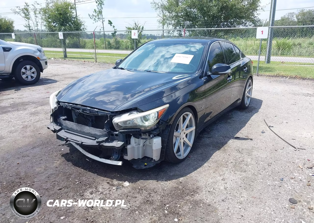 2014 Infiniti Q50 Sport VIN:JN1BV7AP5EM689907 - 2