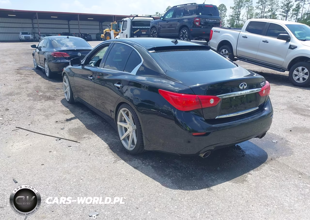2014 Infiniti Q50 Sport VIN:JN1BV7AP5EM689907 - 3
