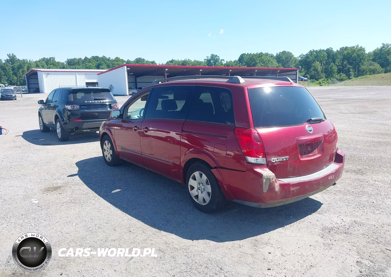 2005 Nissan Quest 3.5 VIN:5N1BV28U85N133866 - 3