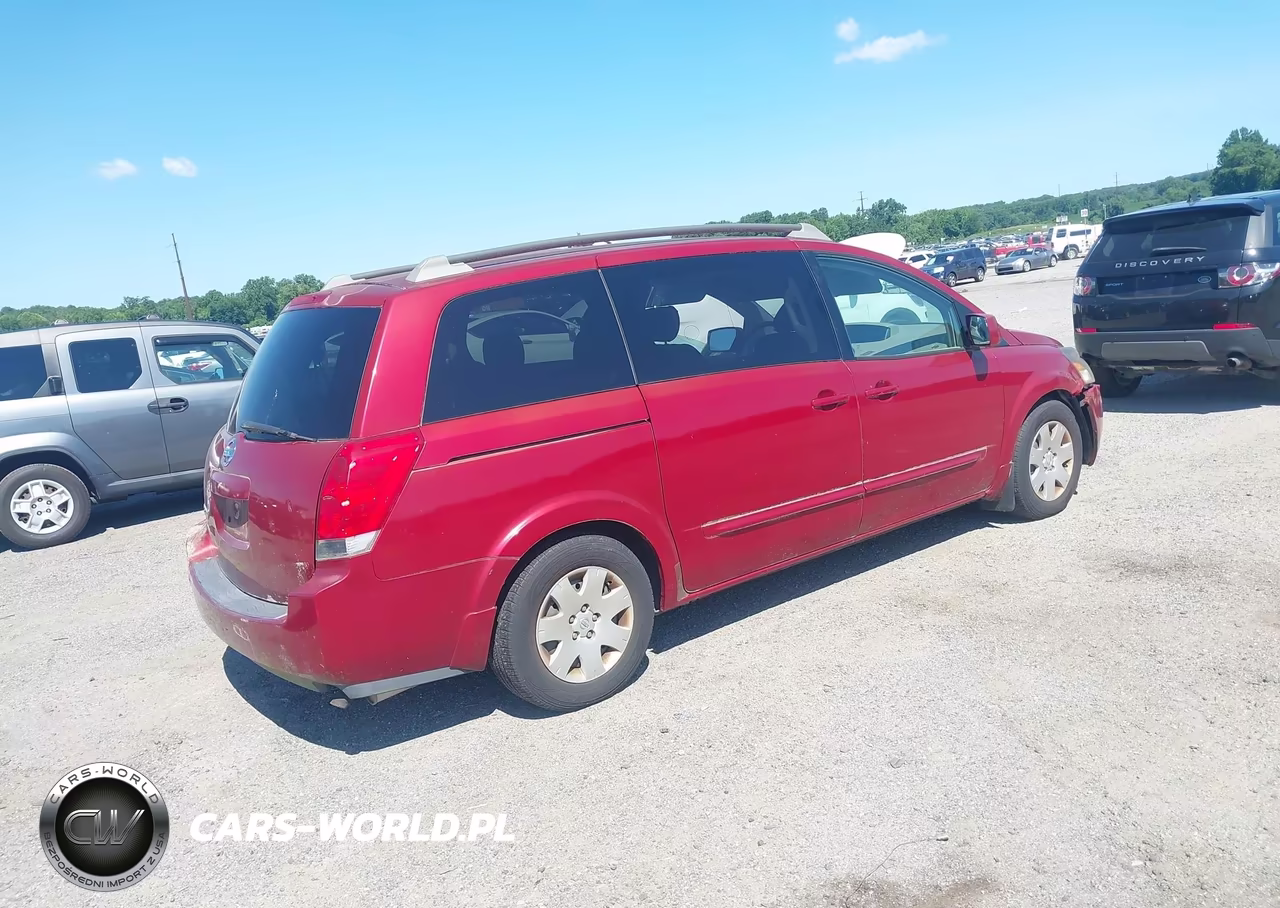 2005 Nissan Quest 3.5 VIN:5N1BV28U85N133866 - 4