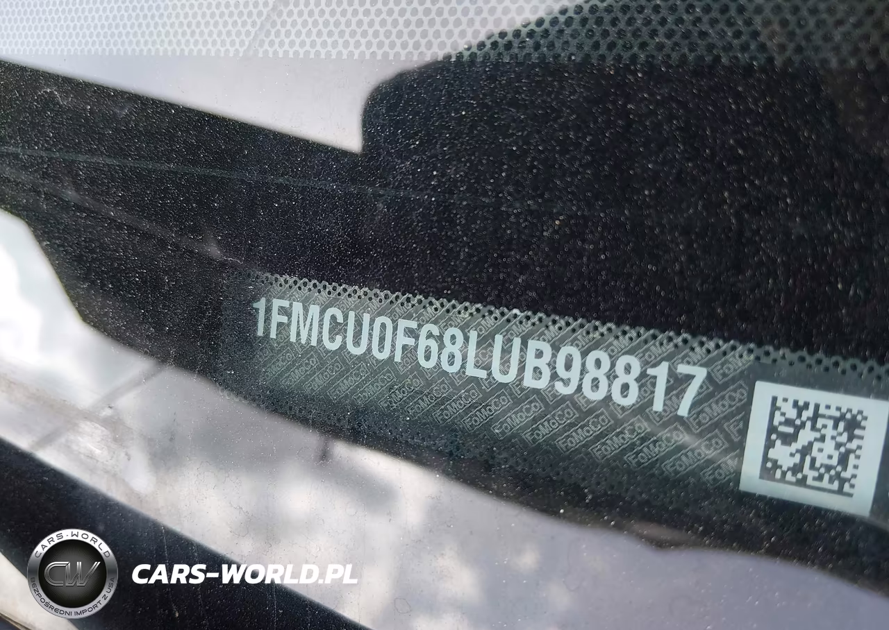 2020 Ford Escape S VIN:1FMCU0F68LUB98817 - 17