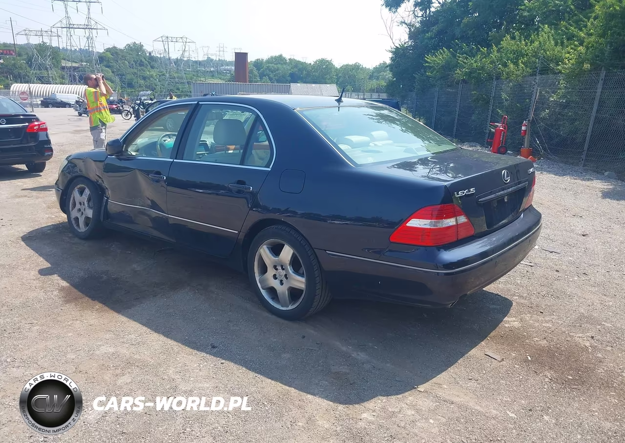 2005 Lexus Ls 430 VIN:JTHBN36F855018424 - 3