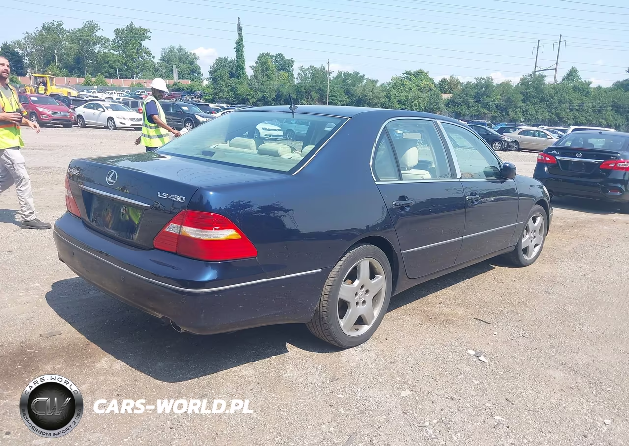 2005 Lexus Ls 430 VIN:JTHBN36F855018424 - 4