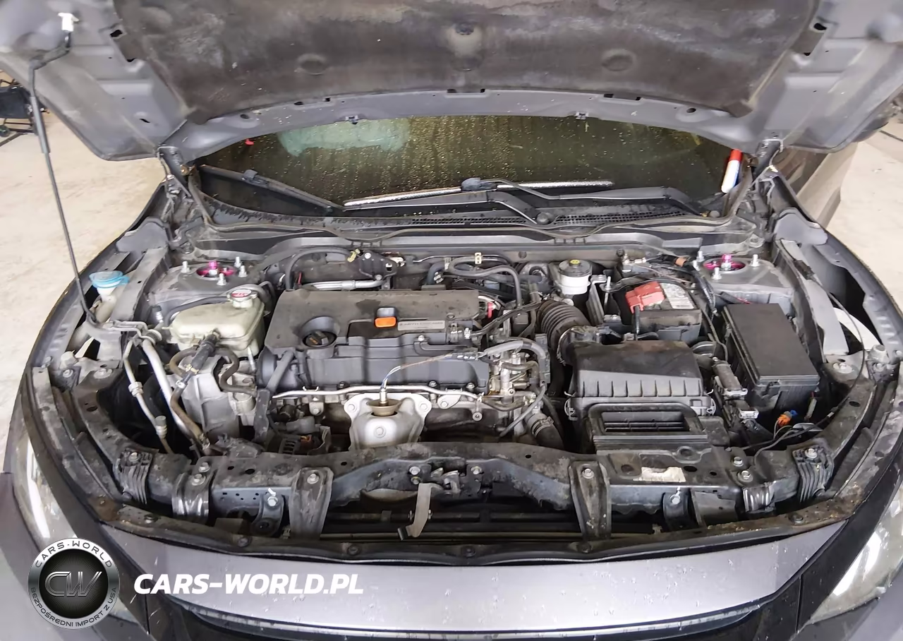 2019 Honda Civic Lx VIN:2HGFC4B66KH304816 - 10