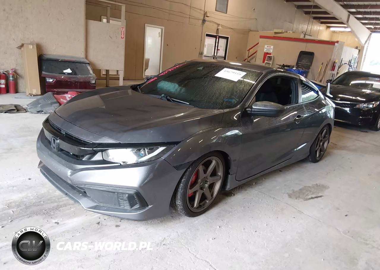 2019 Honda Civic Lx VIN:2HGFC4B66KH304816 - 2