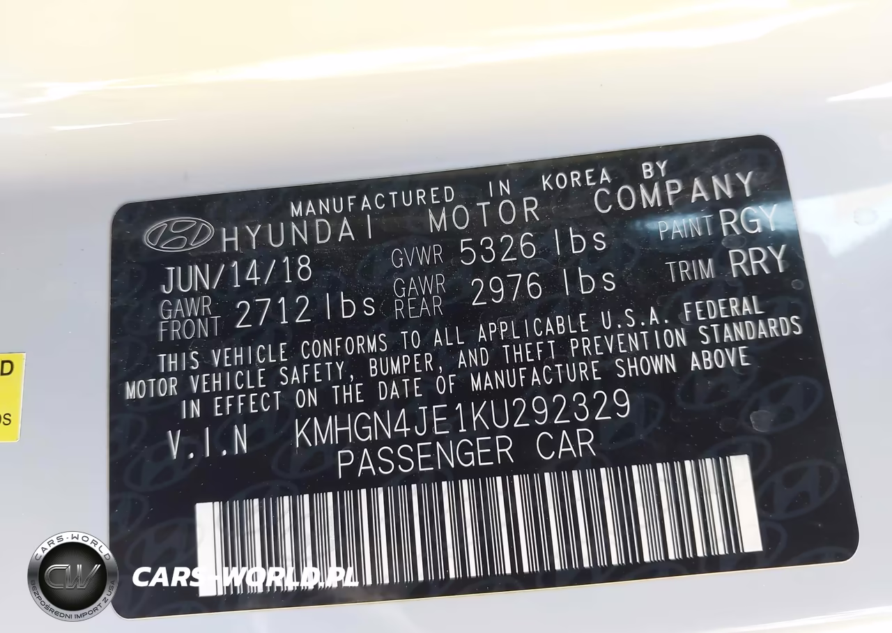 2019 Genesis G80 3.8 VIN:KMHGN4JE1KU292329 - 9