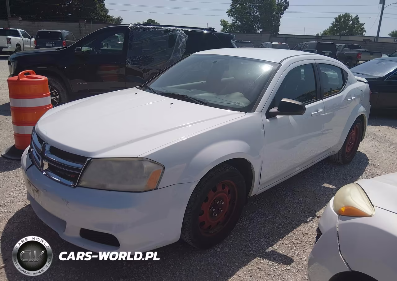 2013 Dodge Avenger Se VIN:1C3CDZAB1DN627289 - 2