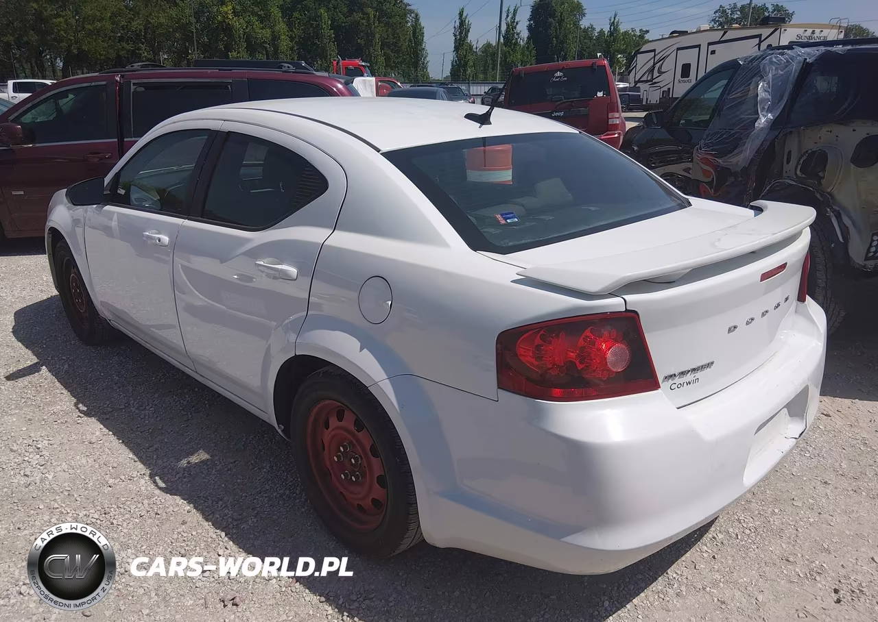2013 Dodge Avenger Se VIN:1C3CDZAB1DN627289 - 3
