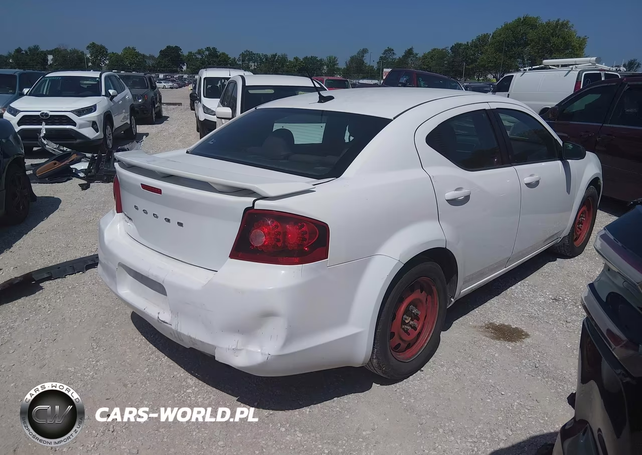2013 Dodge Avenger Se VIN:1C3CDZAB1DN627289 - 4
