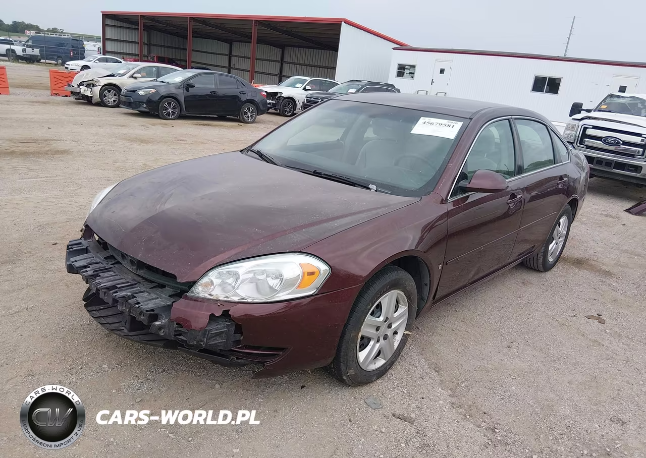 2007 Chevrolet Impala Ls VIN:2G1WB58K079380649 - 2