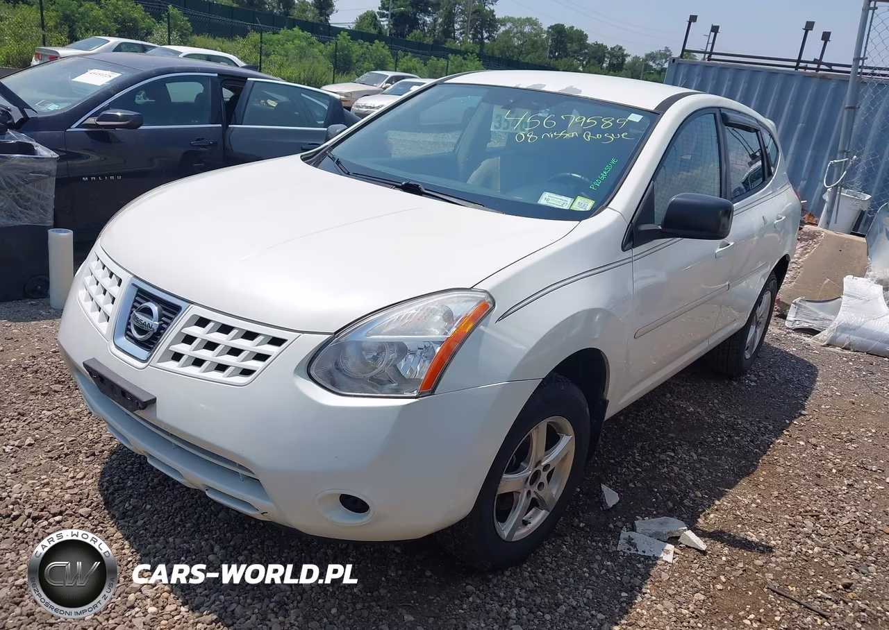 2008 Nissan Rogue S VIN:JN8AS58V68W409662 - 2