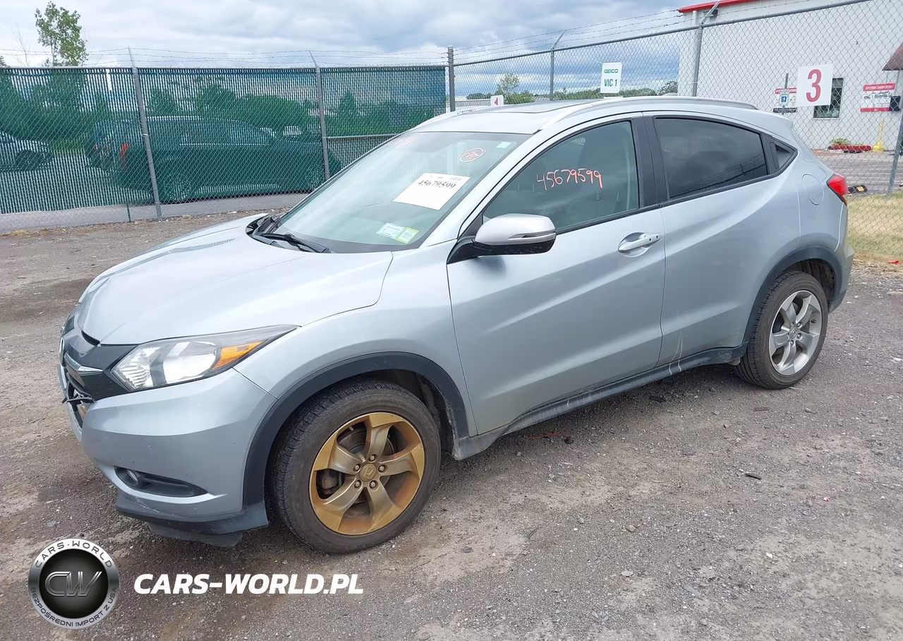 2017 Honda Hr-V Ex-L VIN:3CZRU6H76HM722172 - 2