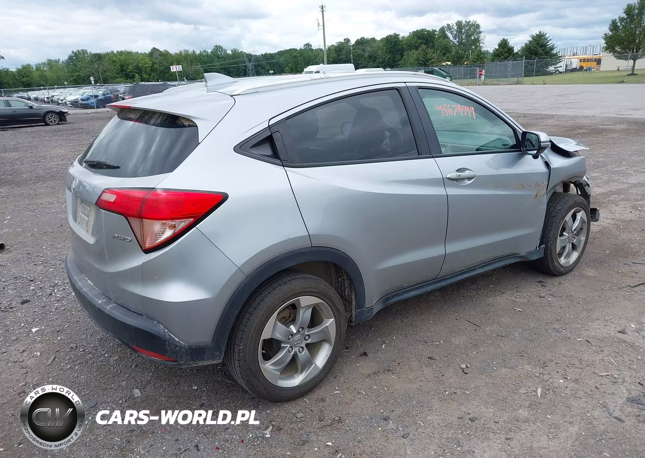 2017 Honda Hr-V Ex-L VIN:3CZRU6H76HM722172 - 4