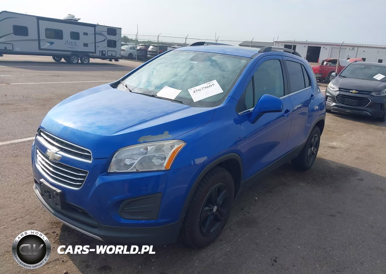 2015 Chevrolet Trax Lt VIN:KL7CJRSB1FB116072 - 2