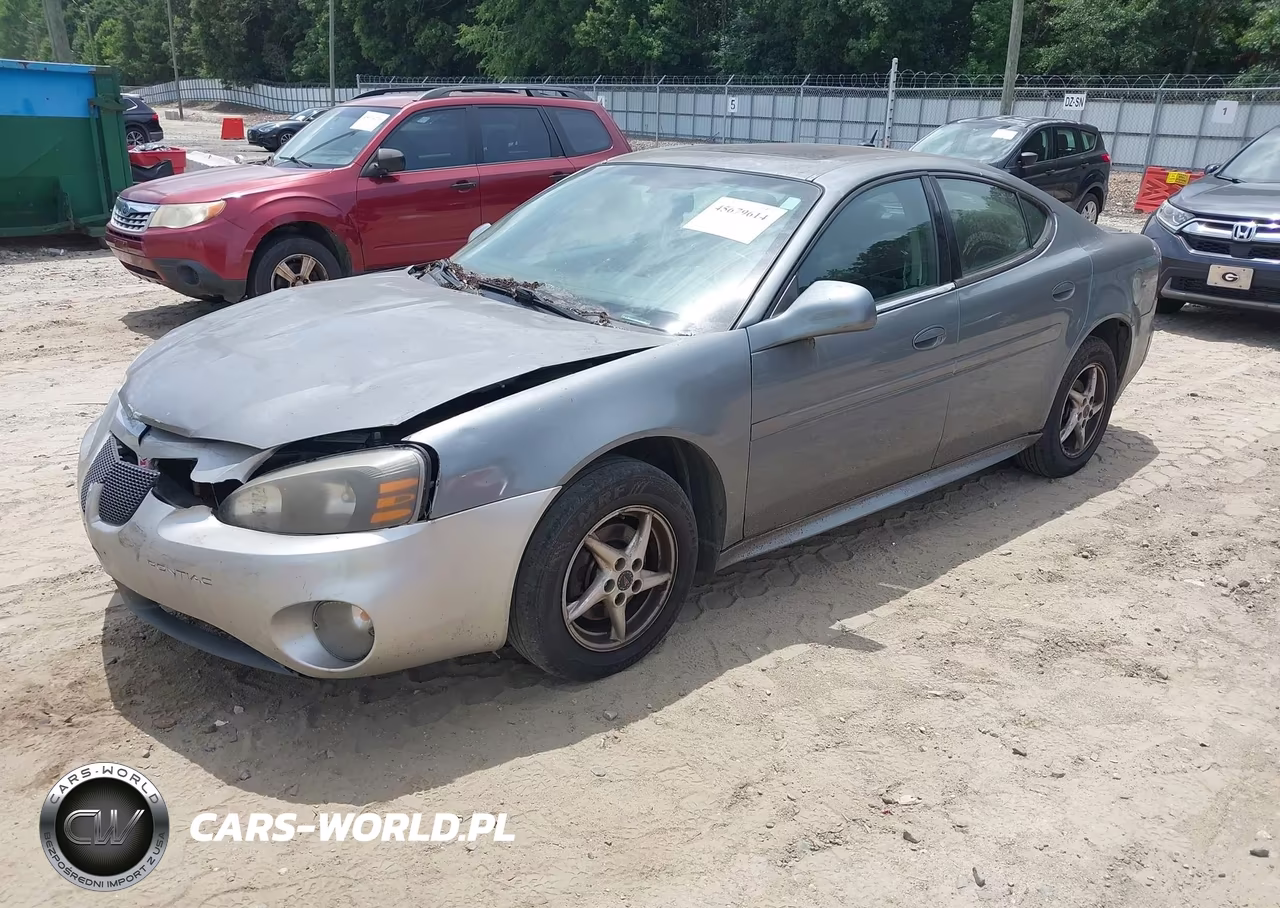 2008 Pontiac Grand Prix VIN:2G2WP552281166487 - 2