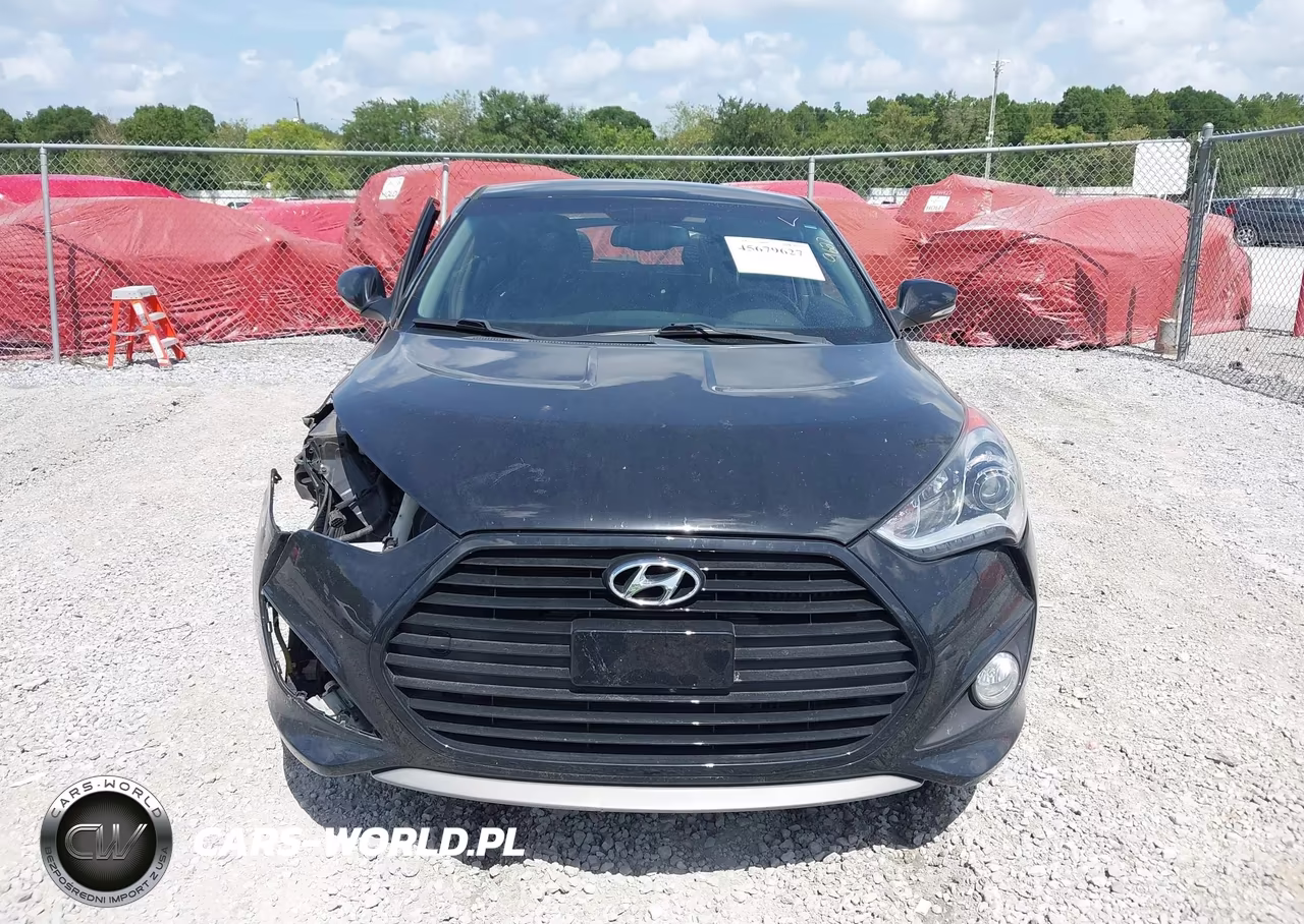 2015 Hyundai Veloster Turbo VIN:KMHTC6AEXFU239862 - 13