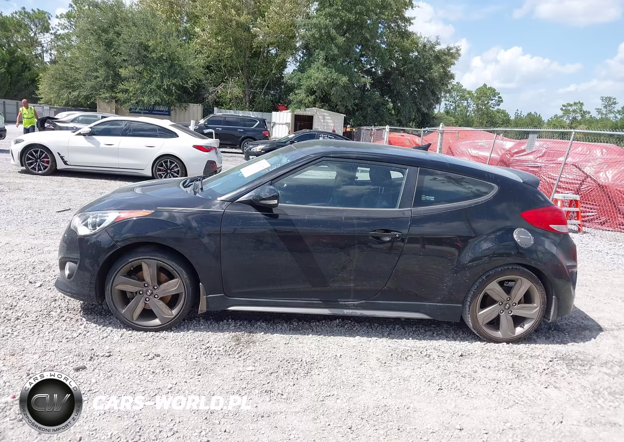 2015 Hyundai Veloster Turbo VIN:KMHTC6AEXFU239862 - 15