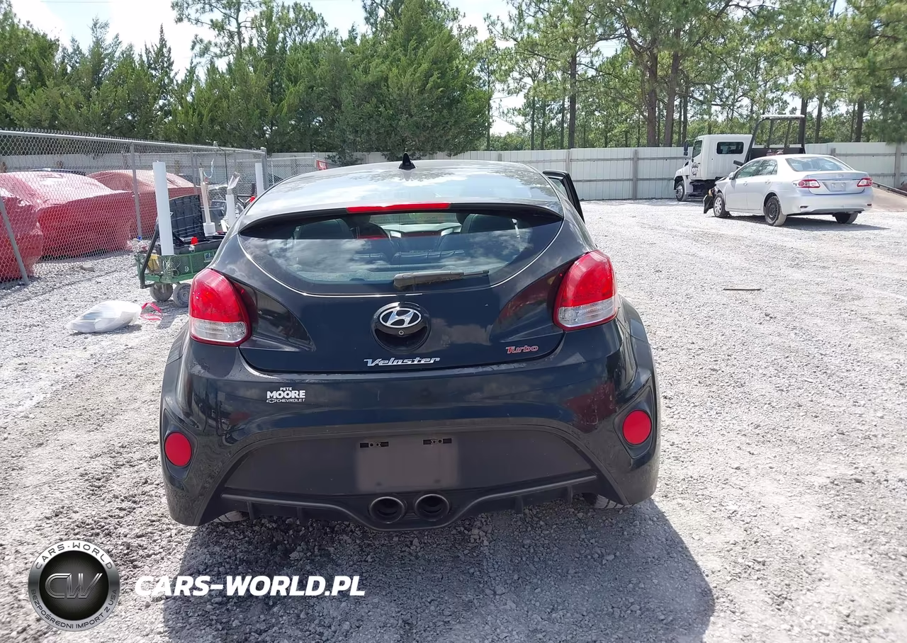 2015 Hyundai Veloster Turbo VIN:KMHTC6AEXFU239862 - 17